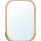 SOMMARBO Mirror, rattan, 53x76 cm