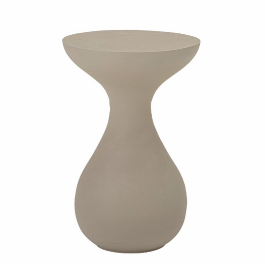 Abebe Sidetable, Grey, Aluminum, 30x0x46cm