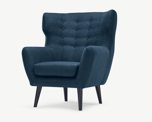Blue Armchair, 80x110x80cm