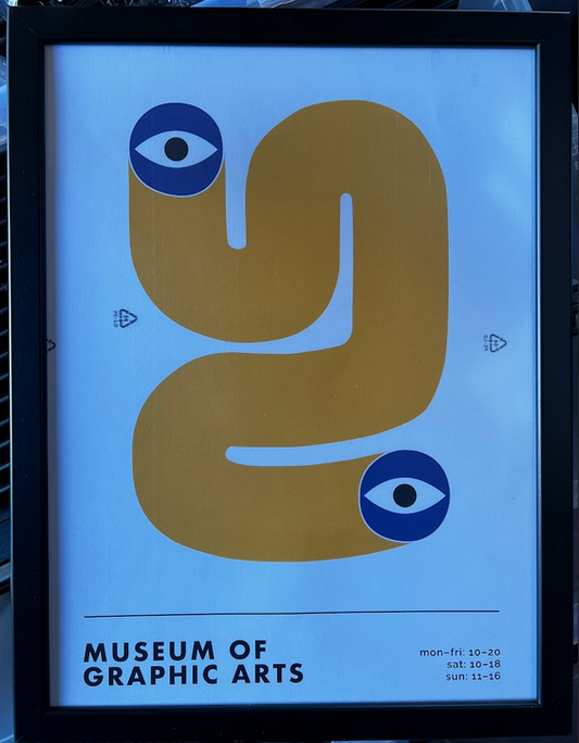 Graphic Arts, 30 x 40cm, framed
