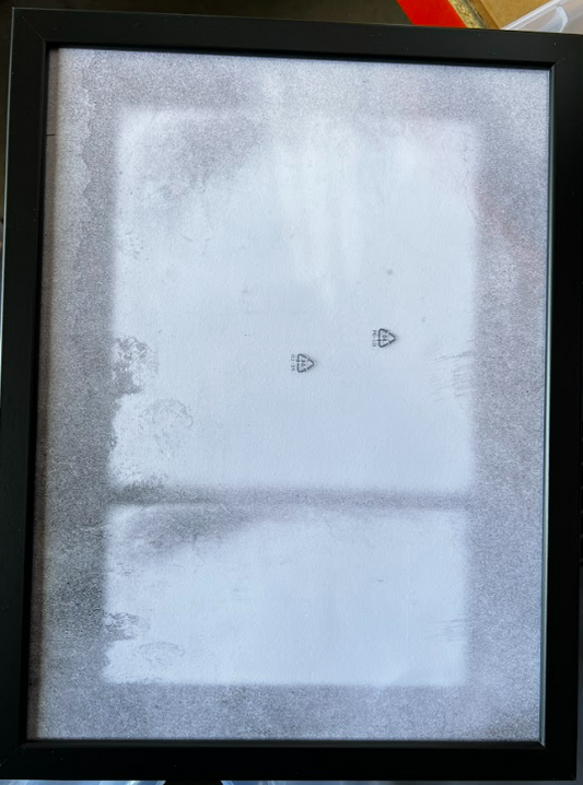 Hidden Art, 30 x 40cm, framed