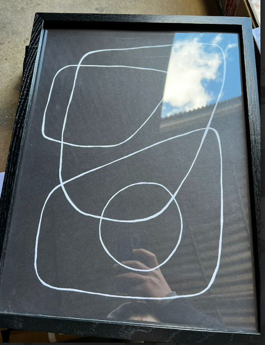 Maura Segal Nightbloom,2022, 30 x 40cm, framed