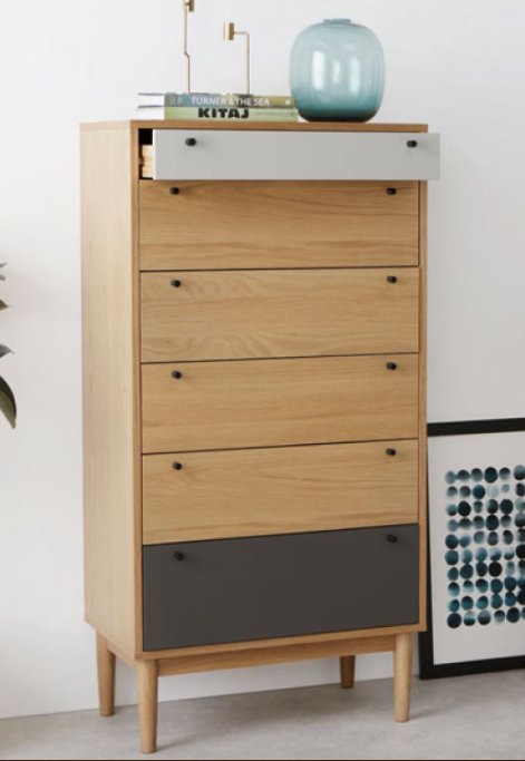 Made.com Campton Chest of Drawers, 71x141x42cm