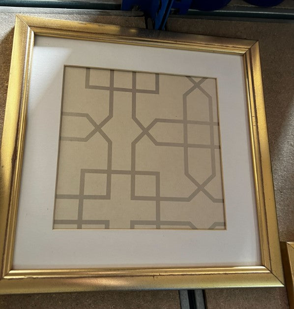 Artwork in Gold Frame 2