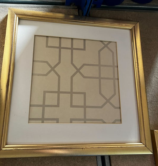 Artwork in Gold Frame 2