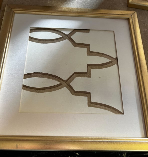 Artwork in Gold Frame 3