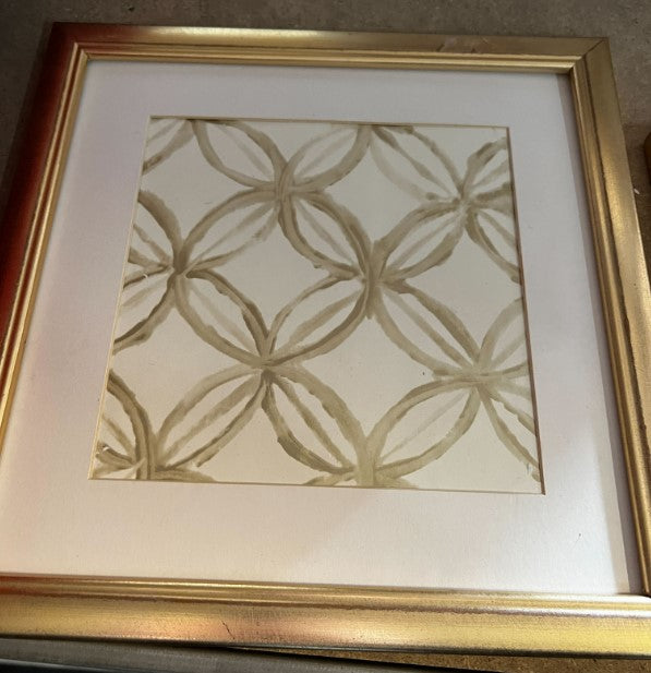 Artwork in Gold Frame 4