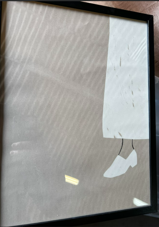 The Shoe, 30 x 40cm, framed