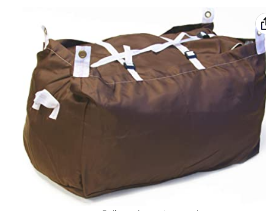 INCO-CARE Commercial Linen Laundry Hamper Bag (Brown)