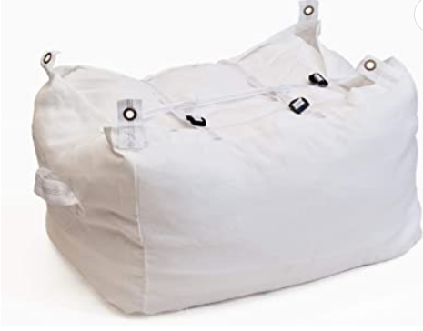 INCO-CARE Commercial Linen Laundry Hamper Bag (White)