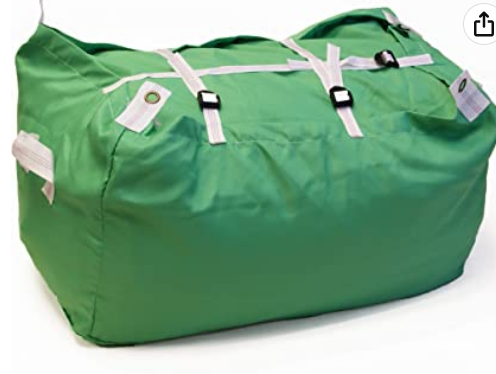 INCO-CARE Commercial Linen Laundry Hamper Bag (Green)