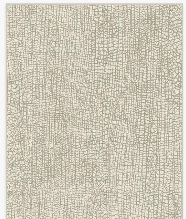 Crackle Light Grey Rug, 245x305cm
