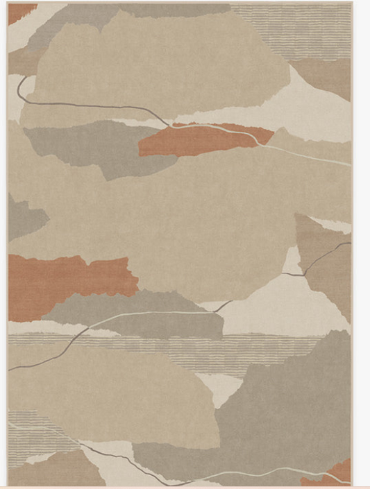 Kami Copper Clay Rug, 185x275cm