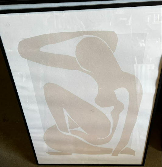 Henri Matisse Beige Nude, 50 x 70cm, framed