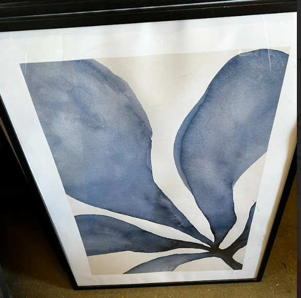 WATERCOLOR SEAWEED NO1, 50 x 70cm, framed