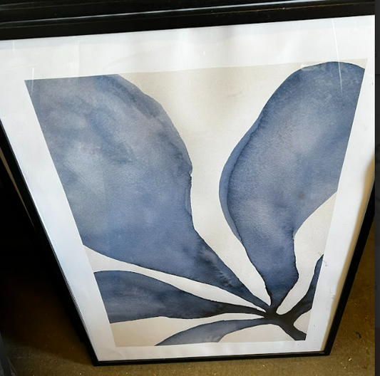 WATERCOLOR SEAWEED NO1, 50 x 70cm, framed