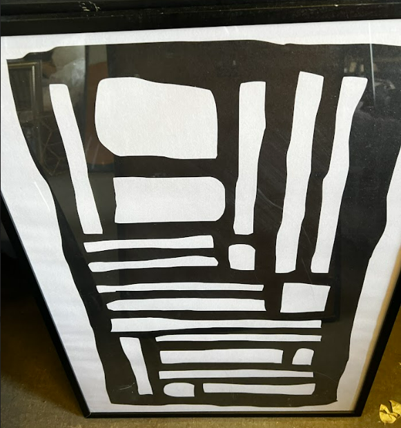 Bone Structure, 50 x 70cm, framed