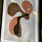 ORGANIC SHAPES NO2, 30 x 40cm, framed