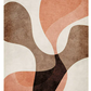 ORGANIC SHAPES NO1, 30 x 40cm, framed