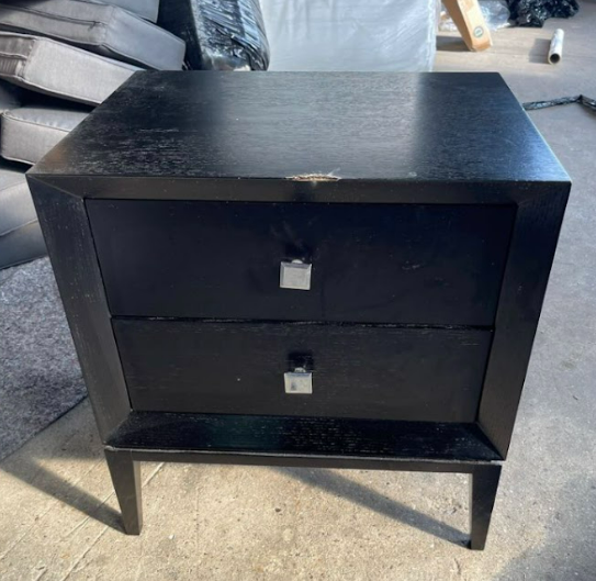 ELLA BEDSIDE TABLE, 55x40x60cm