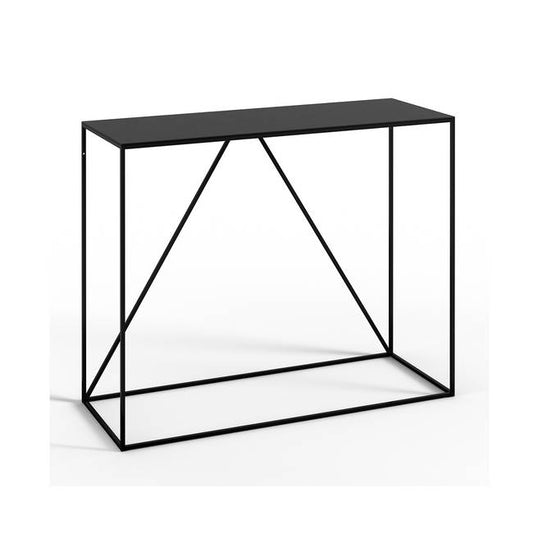 Romy Small Metal Console Table, 75x90x35cm
