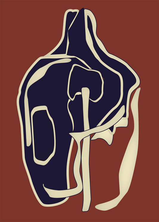 Cerámica 01 By Nina Bruun 50 x 70cm