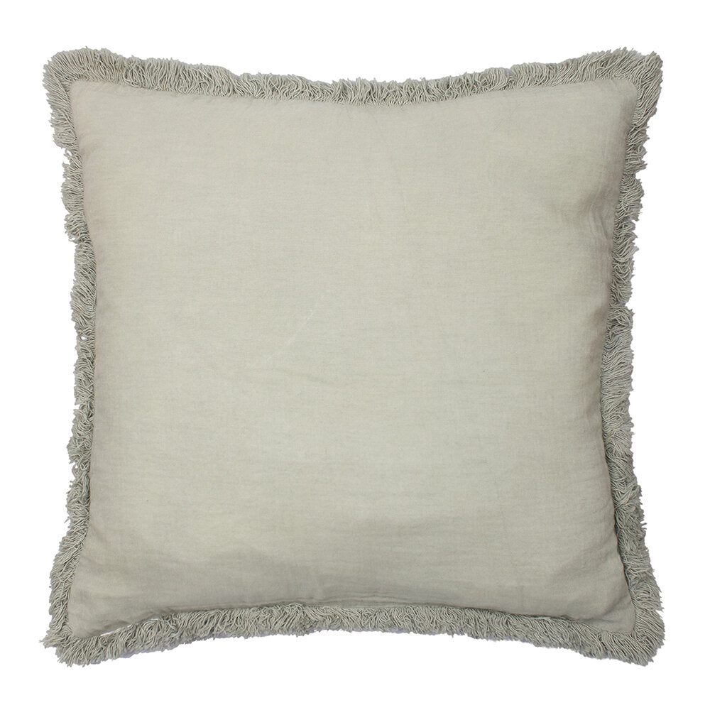 À la Cushion With Fringing