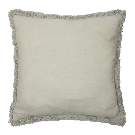 À la Cushion With Fringing