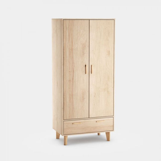Chiltern 2 Drawer Wardrobe, 180x80x50cm