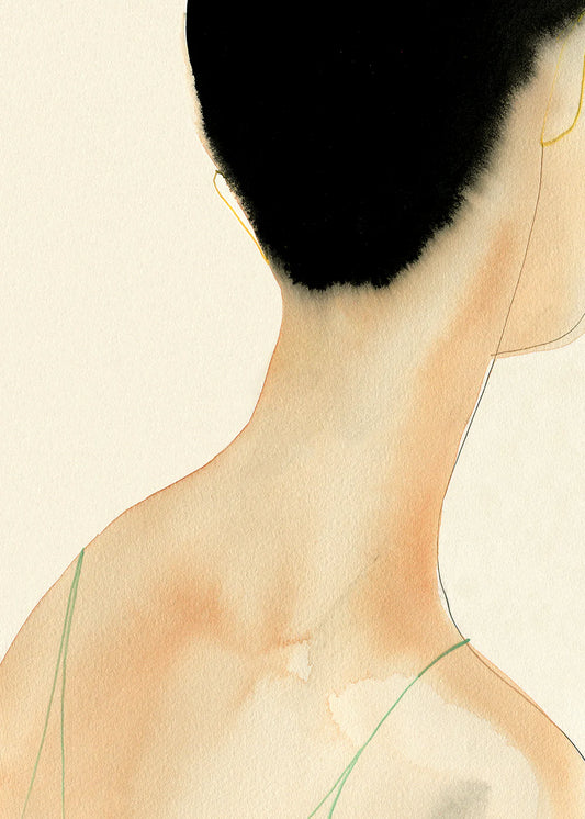 The Green Camisole, 30x40