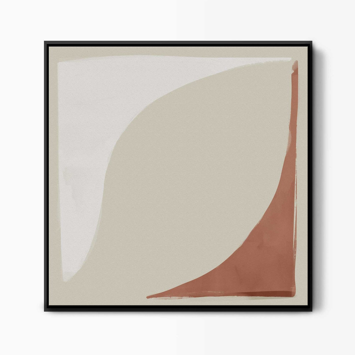 Open Air Framed Abstract Canvas Art 85x85cm