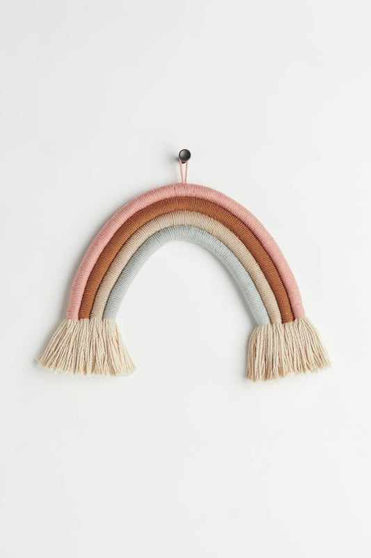 Wall decoration - Beige/Rainbow