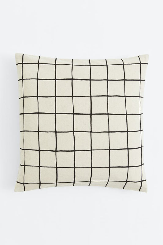Cotton canvas cushion cover