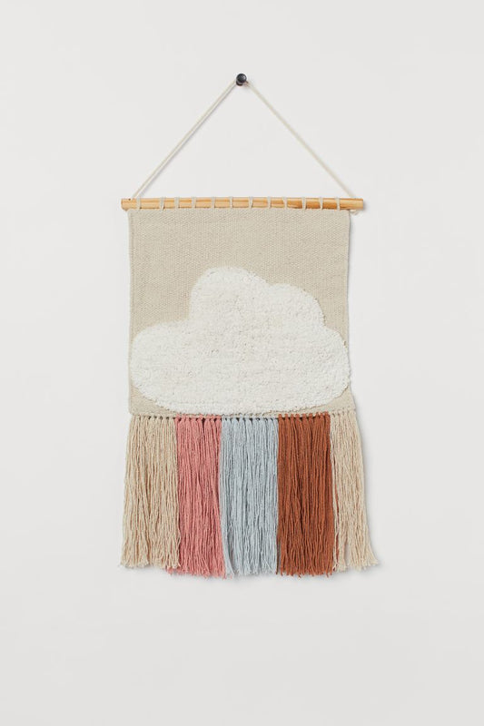 Wall decoration - Light beige/Cloud
