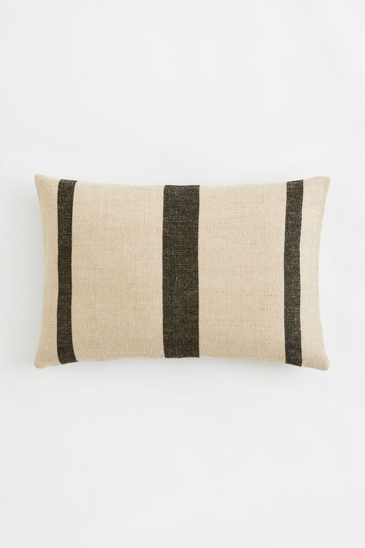 Jute-blend cushion cover