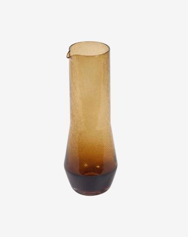 Hanie Glass Jug Orange