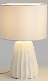 John Lewis & Partners Mini Luka Ceramic Table Lamps, 0 x 20 x 31cm