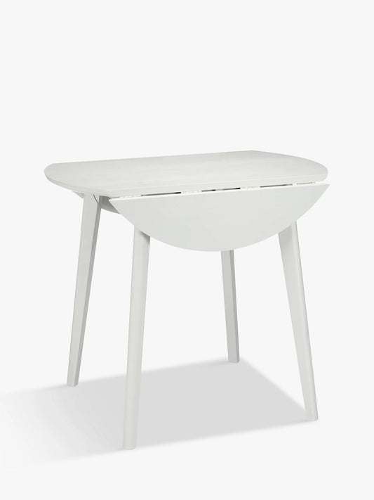 Dillon 4 Seater Drop Leaf Dining Table, 90x90x75cm