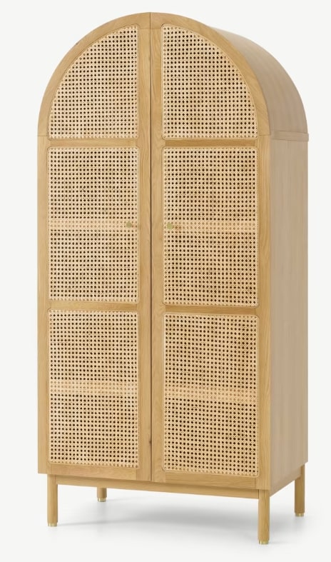 Ankhara Double Wardrobe, 59x88x188cm
