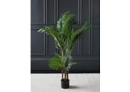 Artificial Areca Palm In Black Pot