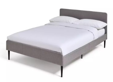 Habitat Kristopher Small Double Fabric Bed Frame, 197x143x85cm