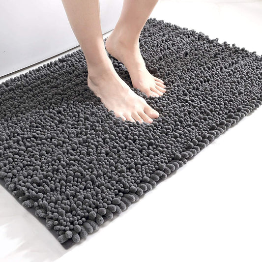 DEXI Non-Slip Bath Mat 40x60cm - Dark Grey