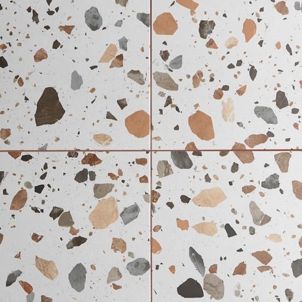 Popsical Earth Terrazzo Ceramic Tiles 45 x 45