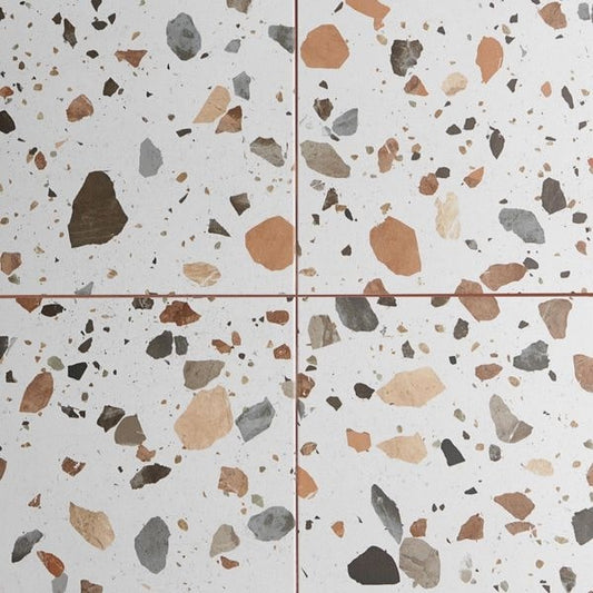 Popsical Earth Terrazzo Ceramic Tiles 45 x 45