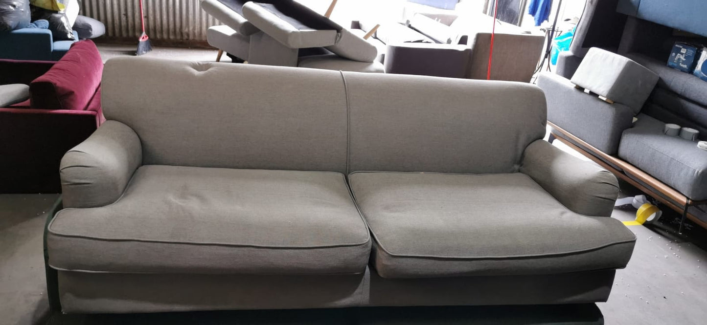 Beige Classic 3 Seater Sofa, 90x200x70cm