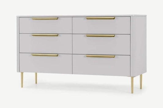 Ebro Wide Chest of Drawers, 45x140x82cm