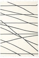Cross Lines Off White Rug, 350x250cm