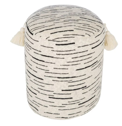 Dash Pom Pom Pouffe, 35x0x40cm