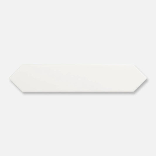 Concorde White 5 x 25 cm Tiles