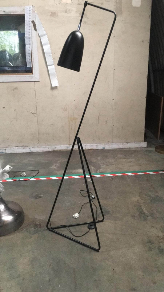 Black Floor Light 175cm tall